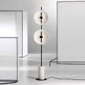 Lampe à lampe à LED en marbre décor de luxe moderne